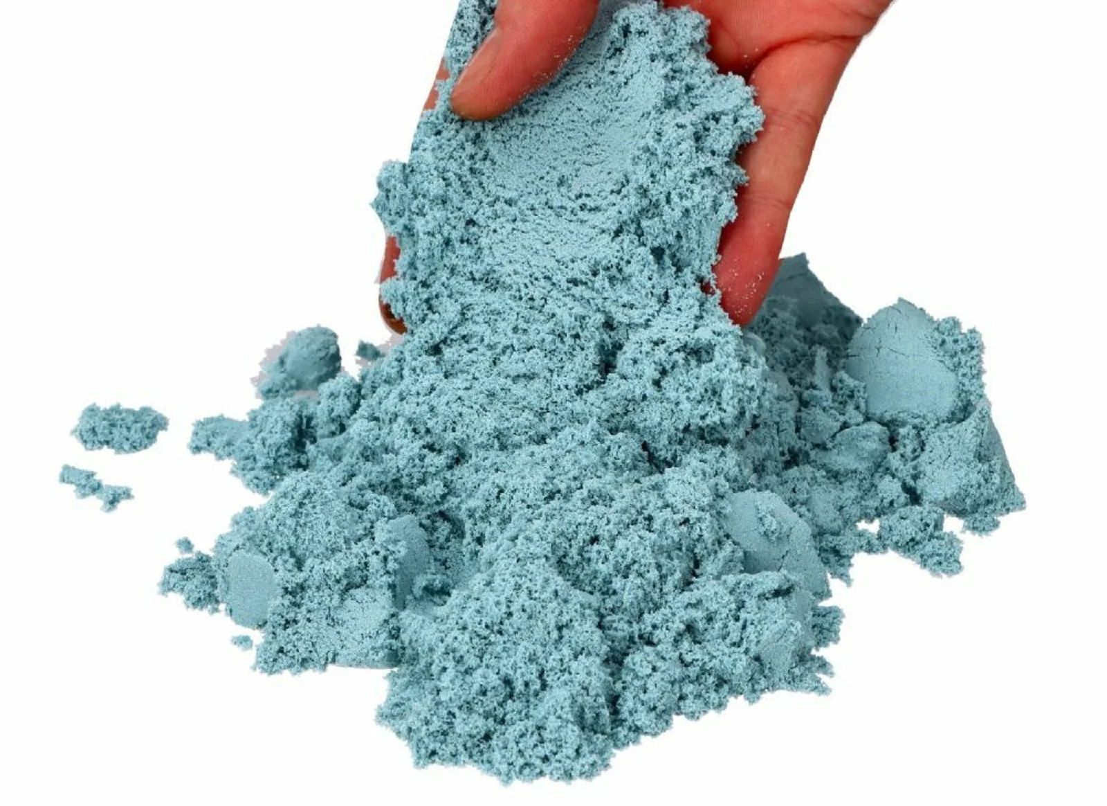 Kinetický piesok 1 kg, svetlo modrý