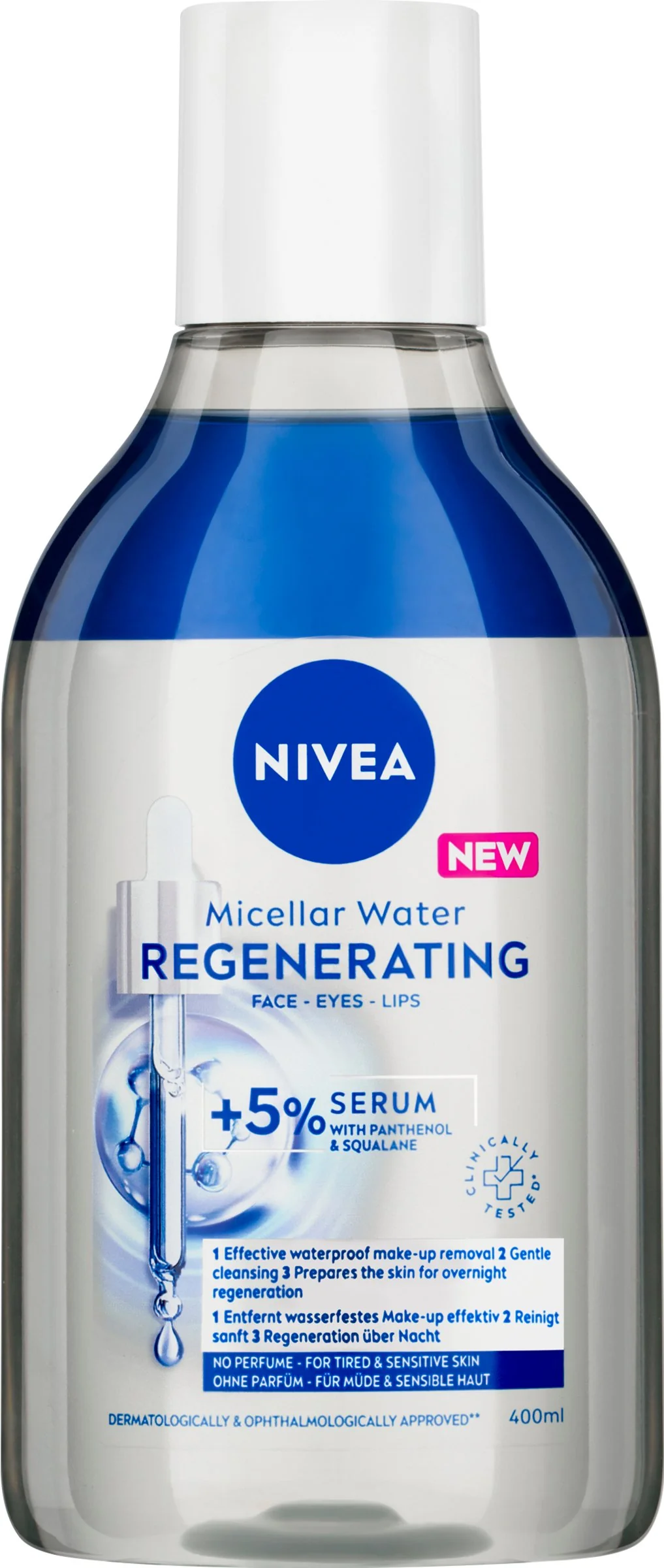 Nivea Regeneračná micelárná voda 1×400 ml, micelárná voda