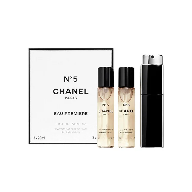 Chanel No. 5 Eau Premiere Parfemova Voda 3x20ml 1×60 ml, parfumová voda