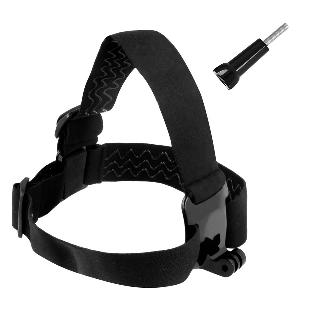 MG Headband čelenka pre športové kamery, čierna