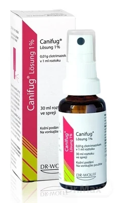 Canifug-Lösung 10 mg/ml (1%) 1×30 ml, roztok