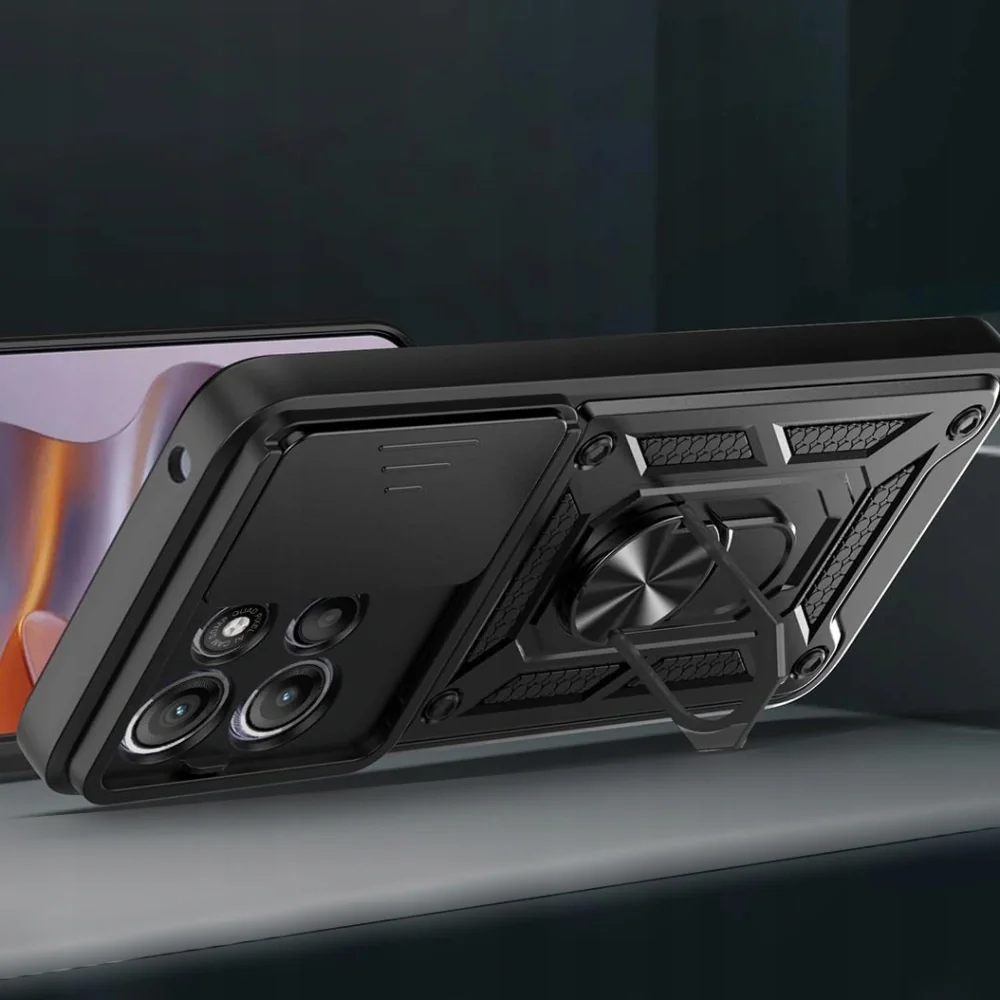 Tech-Protect Camshield kryt na Motorola Moto G15, čierny