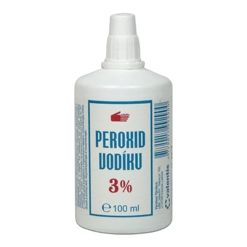 PEROXID VODÍKA 3% 1×100 ml, roztok na pokožku