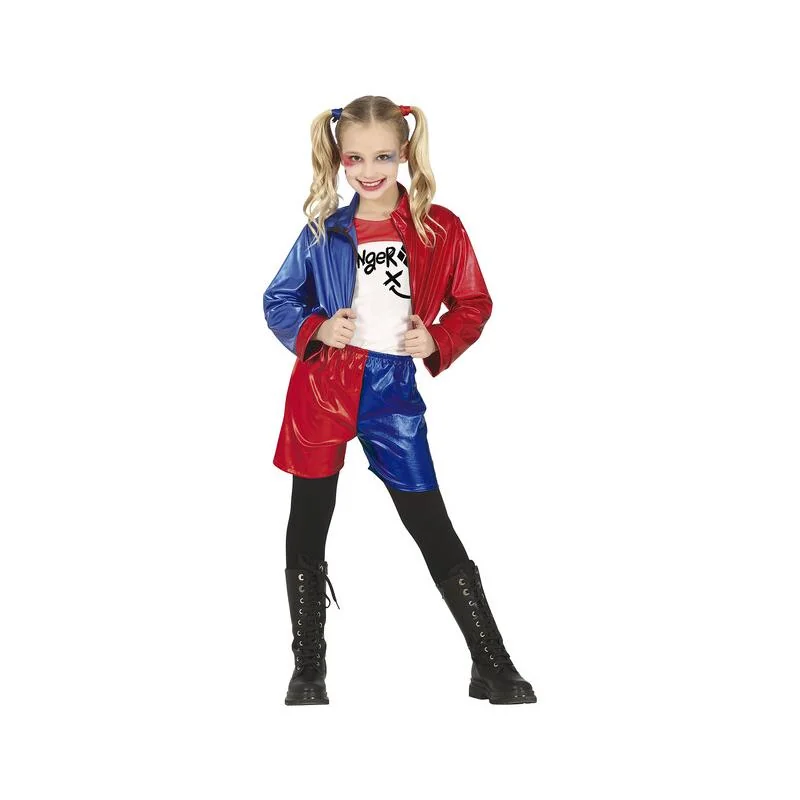 Guirca Kostým Harley Quinn 7-9 rokov
