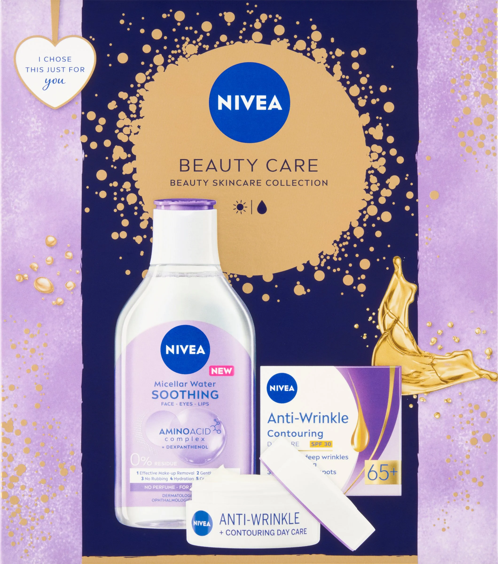 NIVEA BOX FACE ANTIWRINKLE 1×1 ks, darčekové balenie