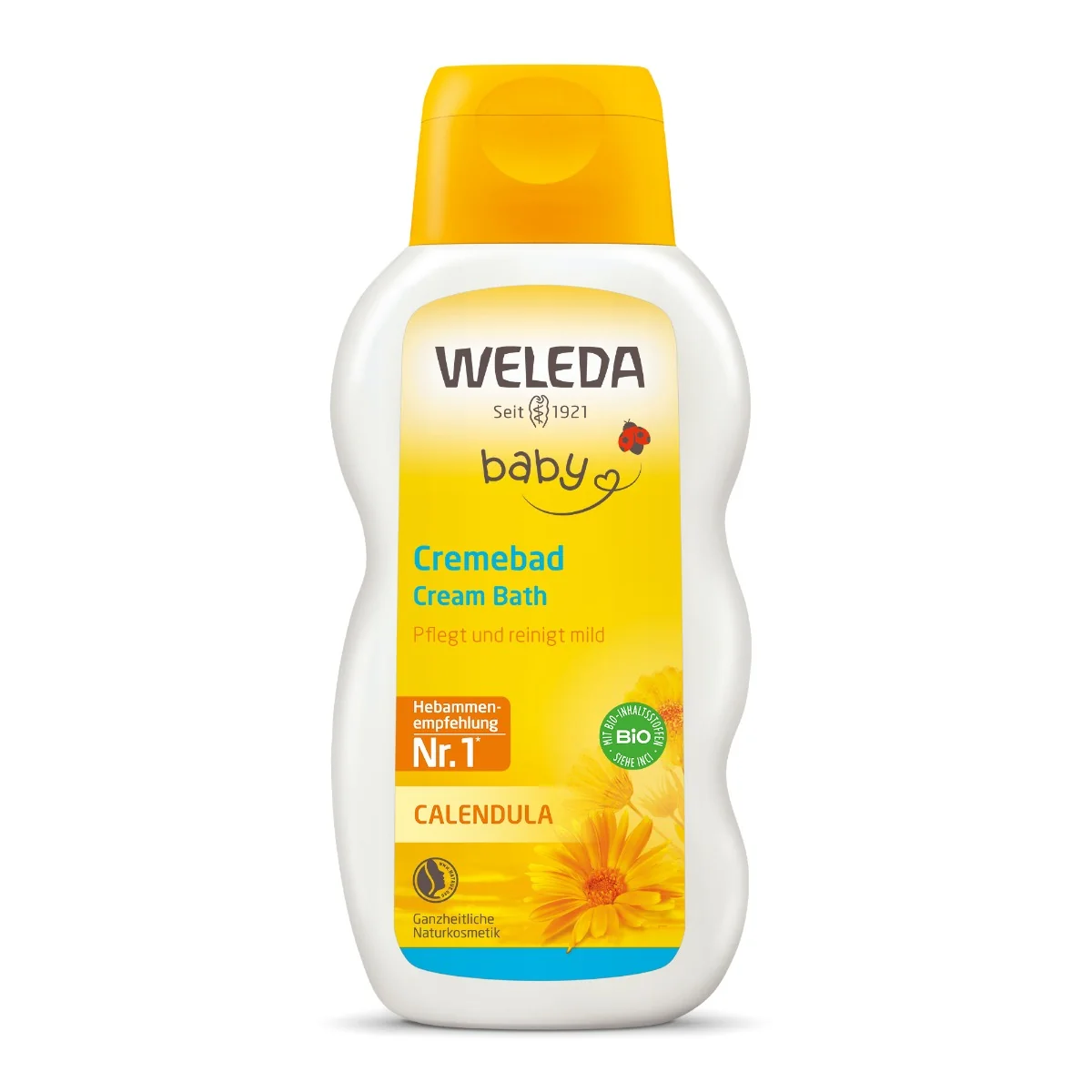 WELEDA NECHTÍKOVÝ dojčenský kúpeľ 1×200 ml, dojčenský kúpeľ