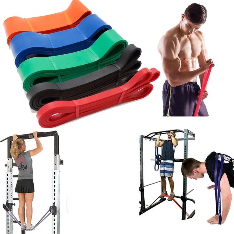 Posilňovacia fitness guma na cvičenie - 15,9 - 38,6 kg