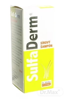 Dr. Müller SulfaDerm SÍROVÝ ŠAMPÓN 1×100 ml, šampón na vlasy