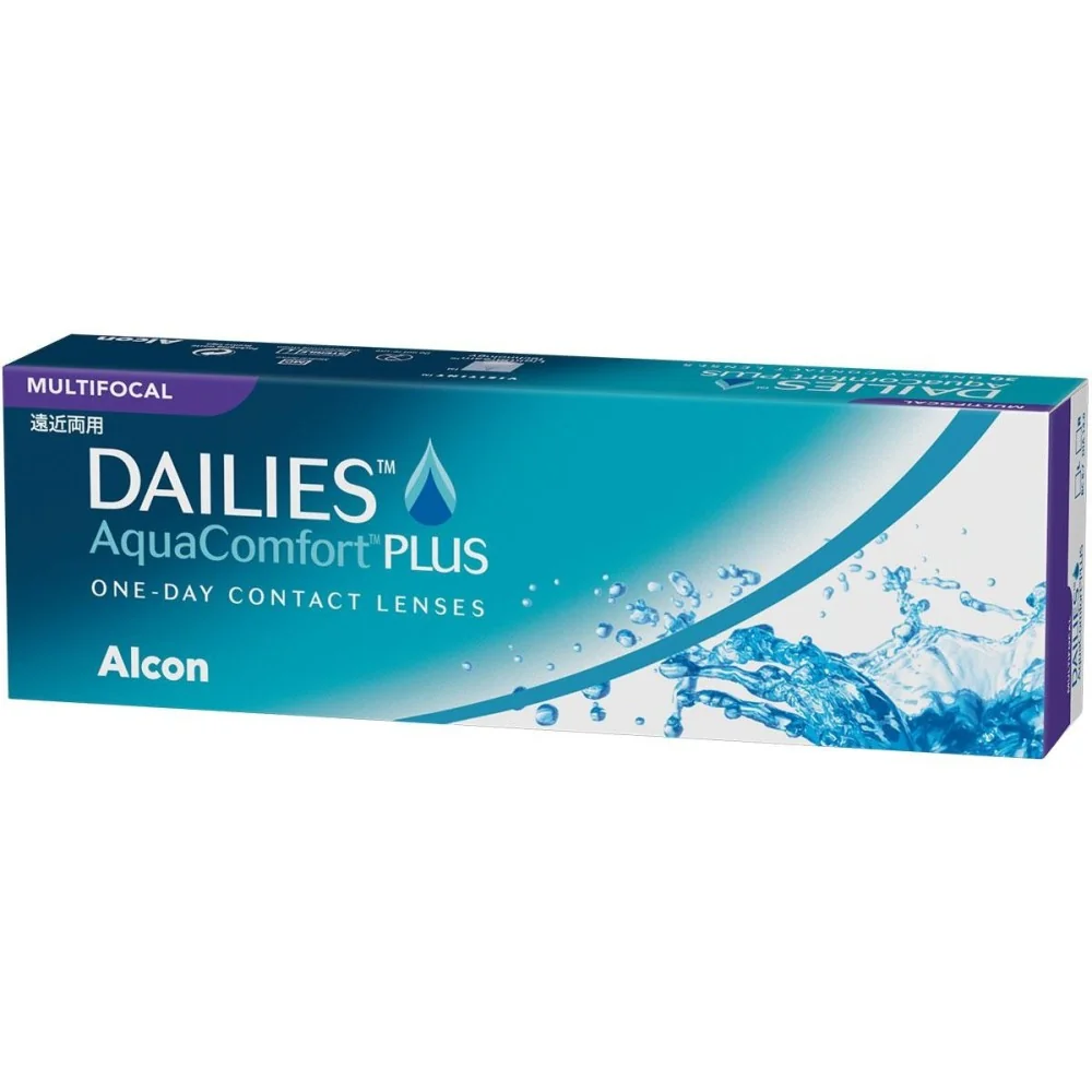 Denné Dailies AquaComfort Plus Multifokálne (30 šošoviek) Dioptrie: -8.5, Zakrivenie: 8.7, Adícia: HIGH