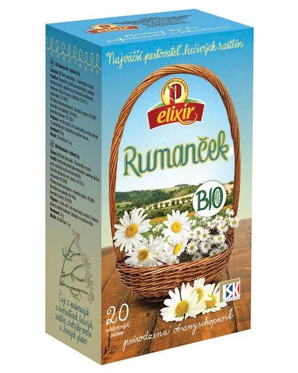Agrokarpaty Rumanček kamilkový 20x1.5 g 20×1.5 g, porciovaný čaj