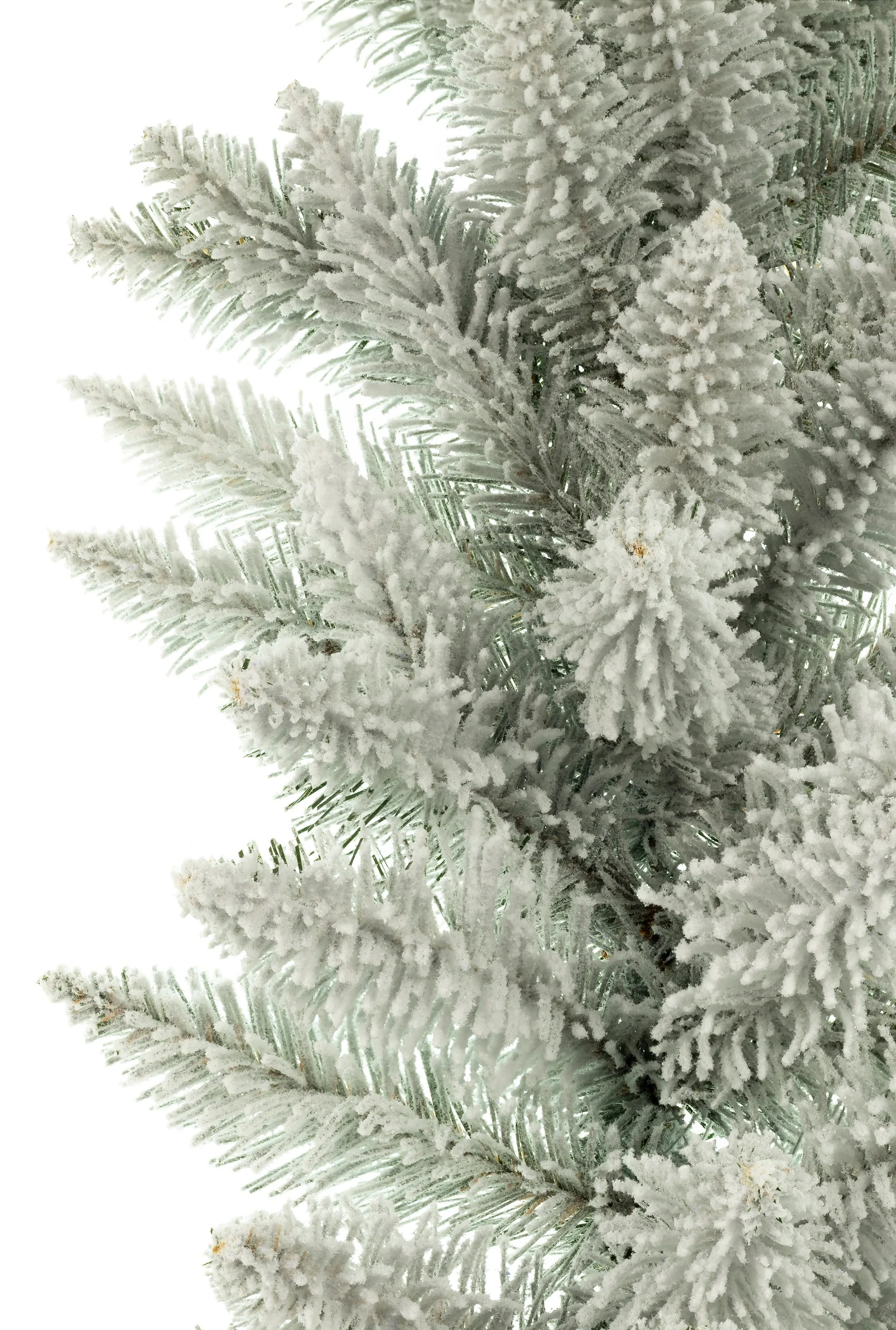 Girlanda zasnežená biela 100 cm