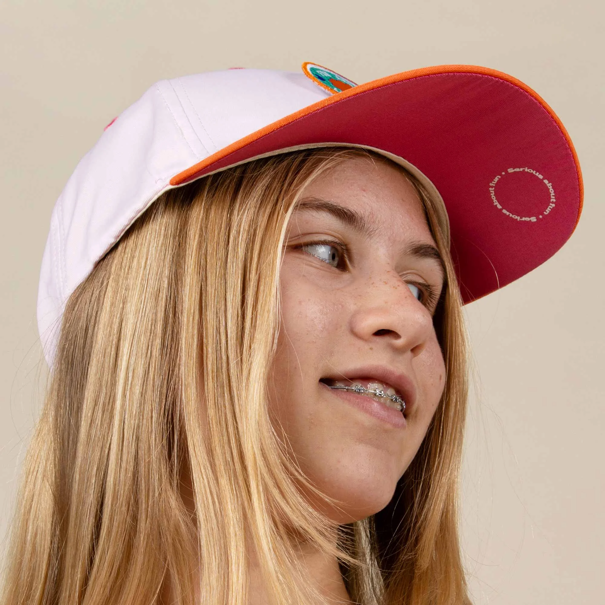KiETLA VIBE Baseball šiltovka s UV ochranou - Pink 51 - 53 cm