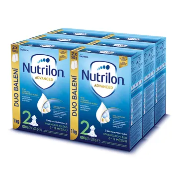 Nutrilon Advanced 2 6×1000 g, dojčenské mlieko