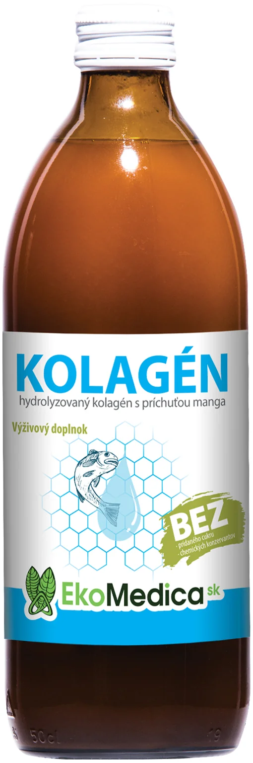 EkoMedica SK - Kolagén marine nápoj 1×500 ml, pitie
