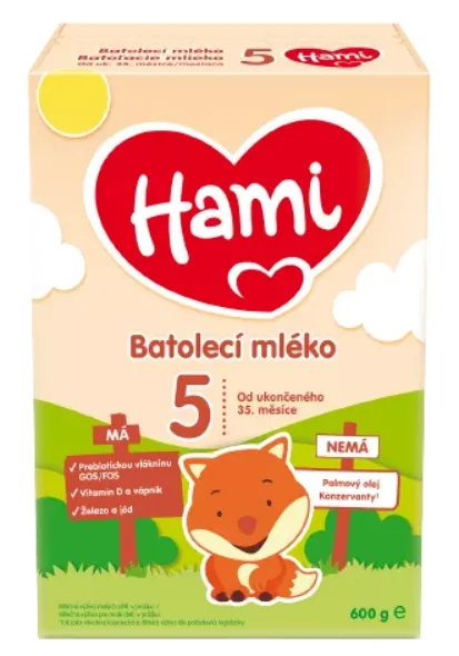 HAMI 5 600 G 1×600 g, mliečna výživa