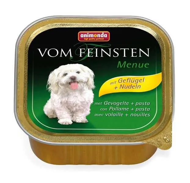 Animonda Vom Feinsten Dog Konzerva Hydina+Cestov. 150g