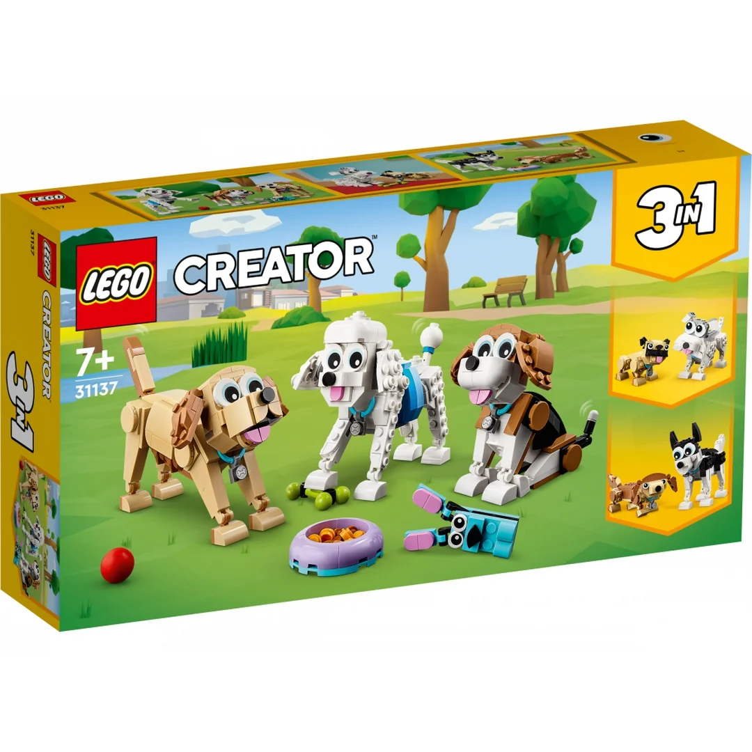LEGO® Creator 3-in-1 31137 Roztomilé psíky