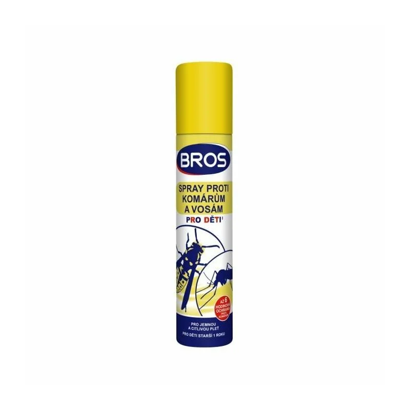 04518 Bros Sprej proti komárom a osám pre deti 90 ml