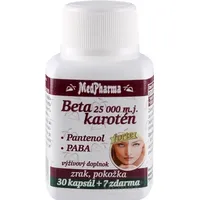 MedPharma BETAKAROTÉN 25.000 m.j.+Pantenol+PABA