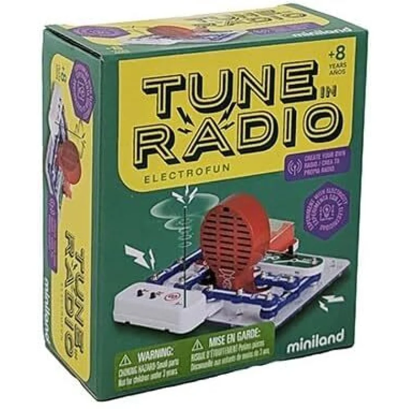 Miniland Electrofun DIY FM rádio vedecká sada