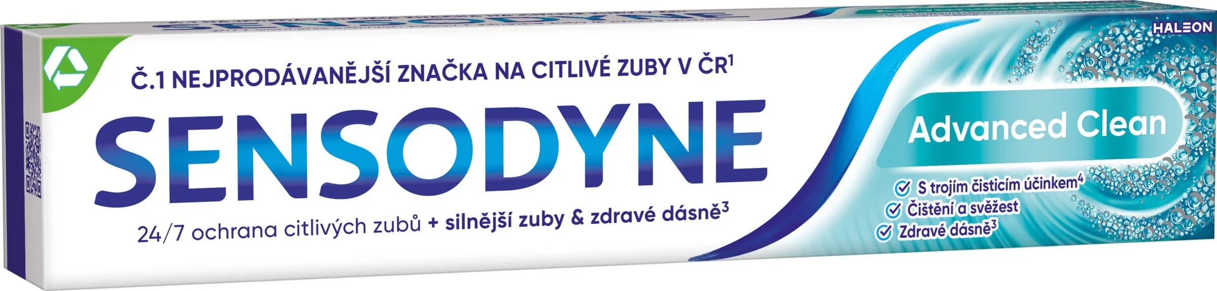 SENSODYNE Advanced Clean 1×75 ml, zubná pasta
