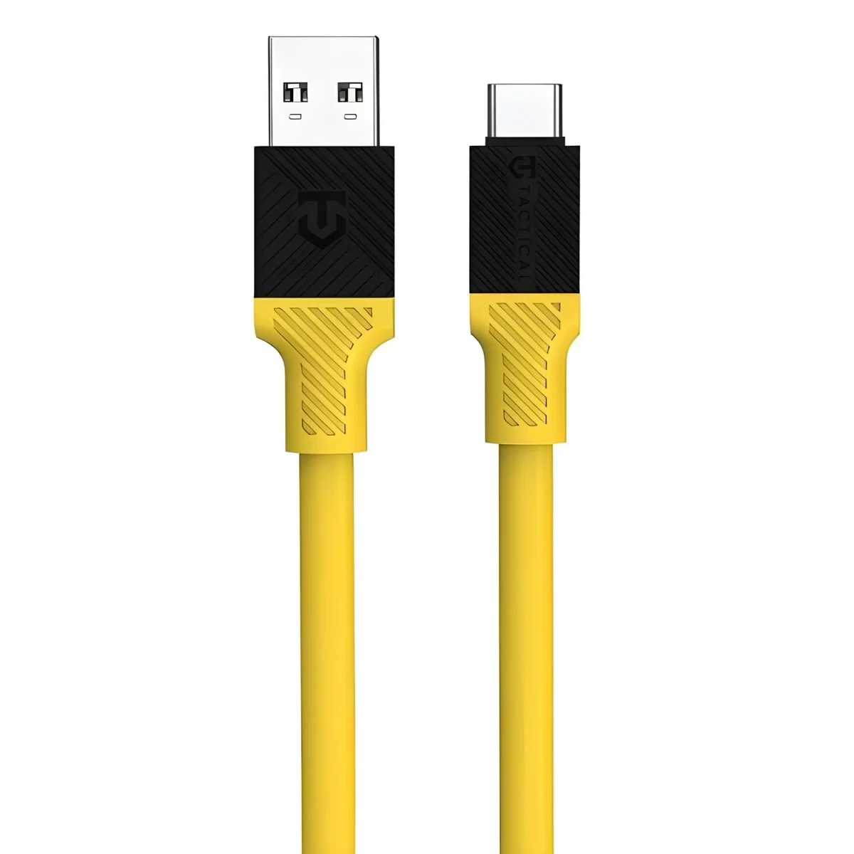 Kábel USB-A/USB-C - 1m - Žltá 6 mm zamatového dotyku