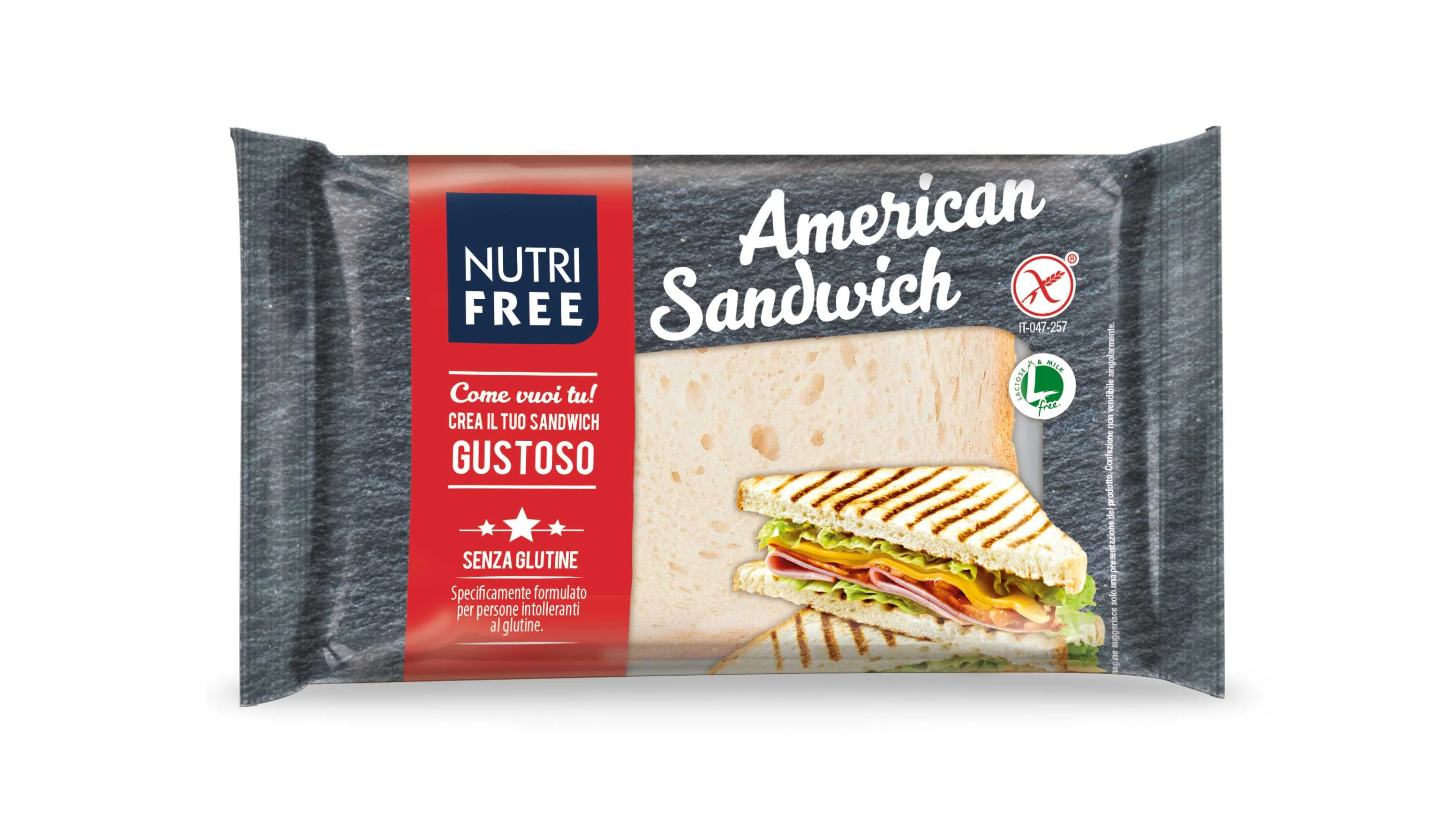 nutrifree Americký sendvič 1×240 g, americký sendvič