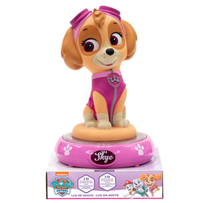 Kids Euroswan 3D nočné svetlo Paw Patrol Skye KE-PW19762