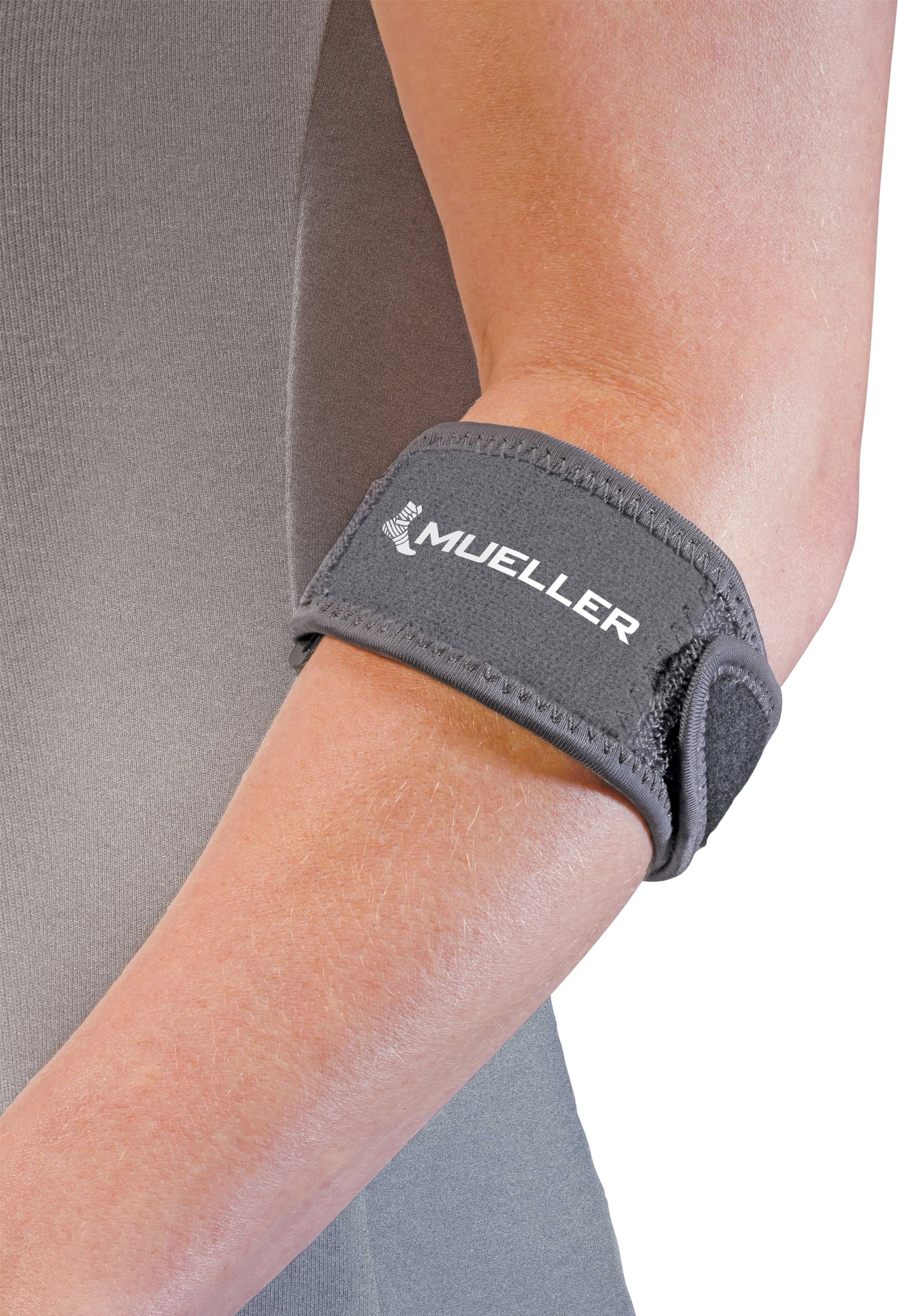 Mueller Adjust-to-Fit Tennis Elbow Support, prúžok na tenisový lakeť s gélovým vankúšikom 1 ks