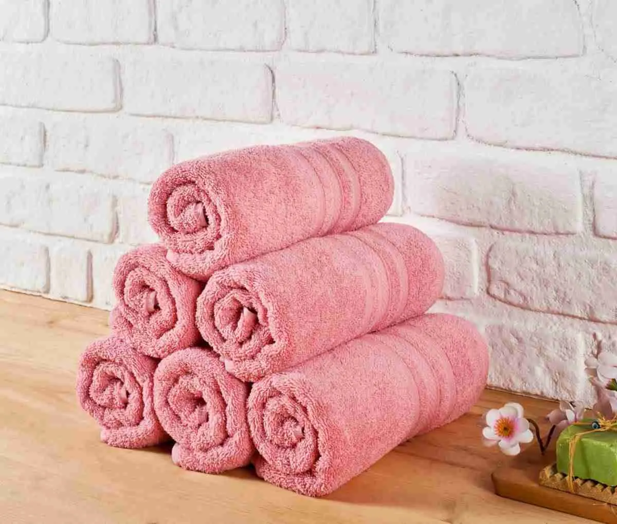 EMI Sada 3 kusov bavlnenej osušky a uterákov San Diago ružová 1×3 ks, bavlnené osušky