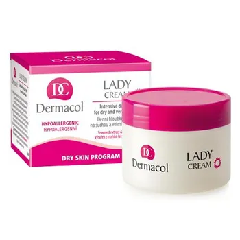 DERMACOL Lady Cream - HYPOALLERGENIC 1×50 ml, starostlivosť o suchú pleť