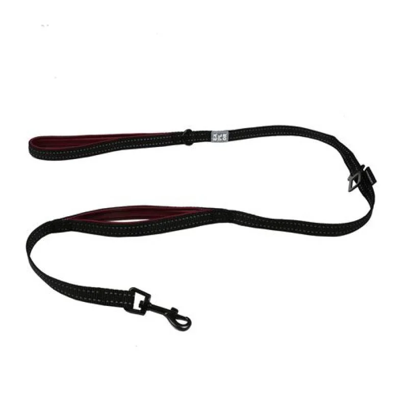 DUVO+ EXPLORER Ultimate vychádzkové vodidlo 130cm - 25mm slivkovo fialové