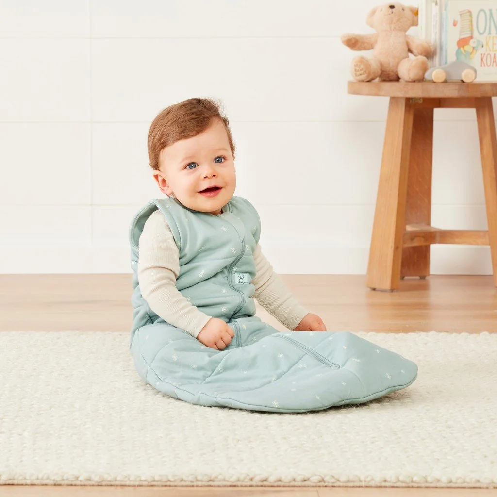 Vak na spanie organická bavlna Jersey Sage 3-12 m, 6-10 kg, 2,5 tog