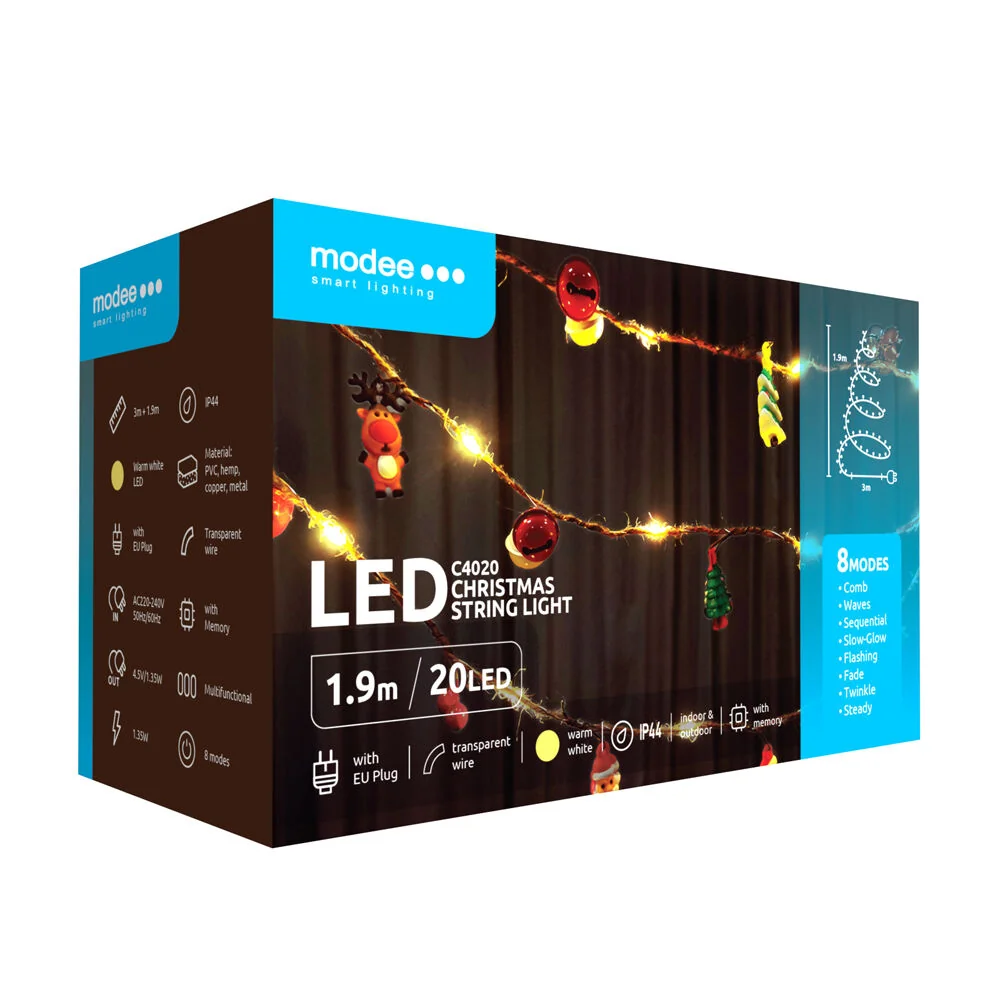 Modee Lighting LED dekorácia C4020 20 LED 190cm