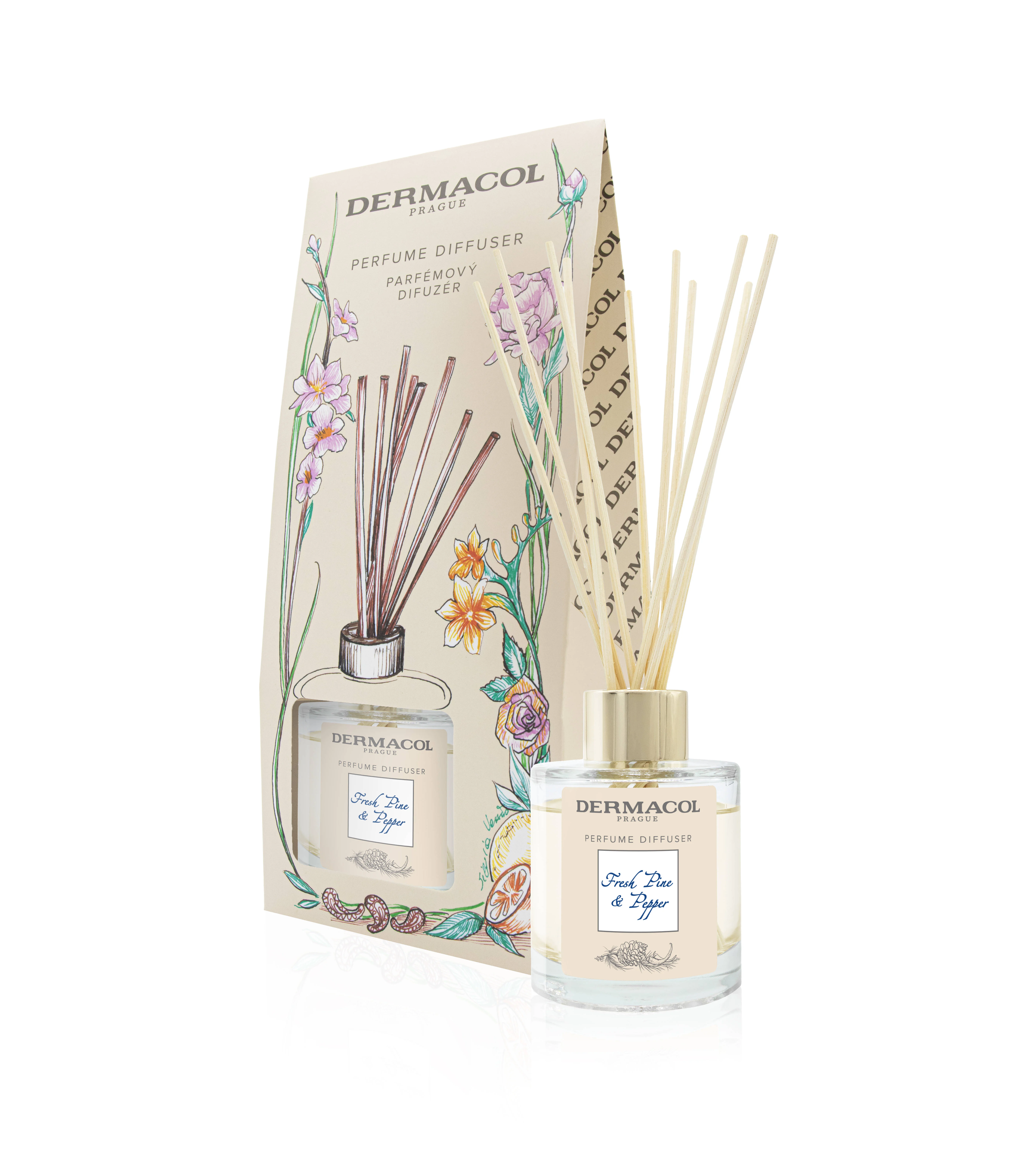 Dermacol Parfémový difuzér Fresh Pine and Pepper 100 ml