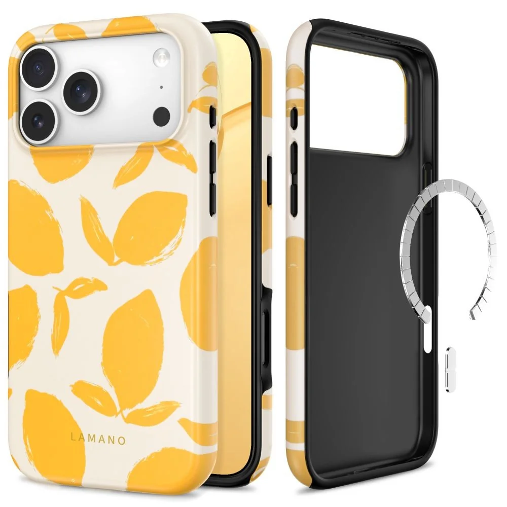 Tech-Protect Lamano MagSafe kryt na iPhone 17 Pro Max / 18 Pro Max, lemon