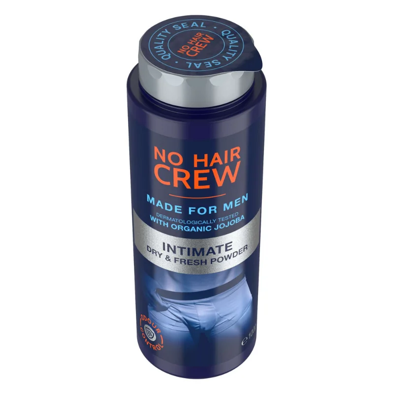 No Hair Crew jemný PÚDER pre INTÍMNE miesta 100g