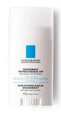 LA ROCHE-POSAY Fyziologický Dezodorant pre citlivú pokožku v tyčinke 24H 40 g