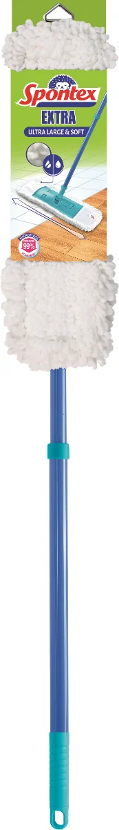 Spontex Microwiper Extra mop s teleskopickou tyčou 1 x 1 ks, mop s teleskopickou tyčou