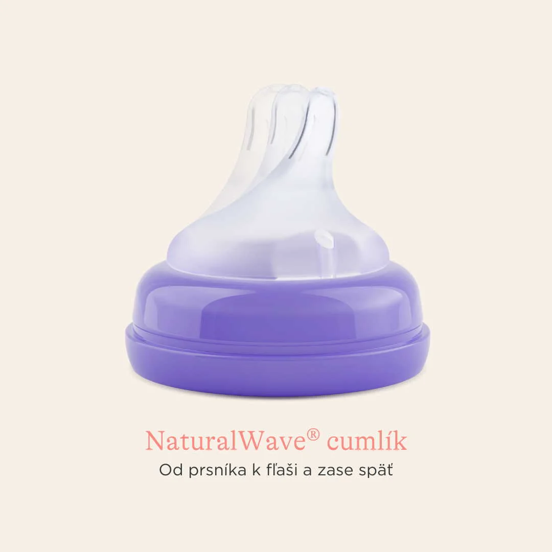 Lansinoh NaturalWave TM cumeľ M 2 ks