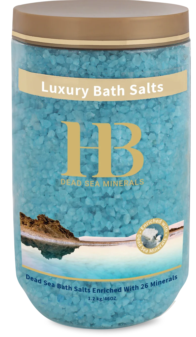 HB Luxusná soľ do kôpeľa, modrá 1×1200 g, soľ do kúpeľa