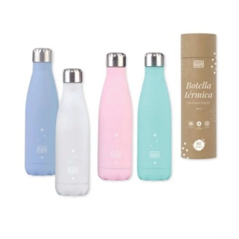 Saro Baby termofľaša 500ml Pink