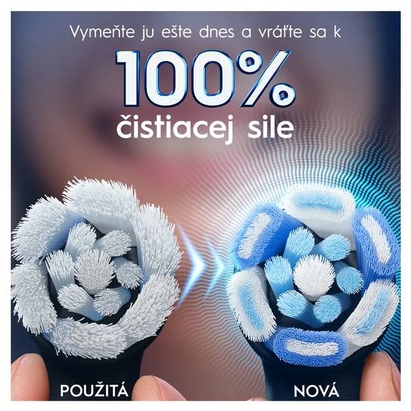 Oral-B iO Series Ultimate Clean, hlavice zubnej kefky, čierne 4 ks