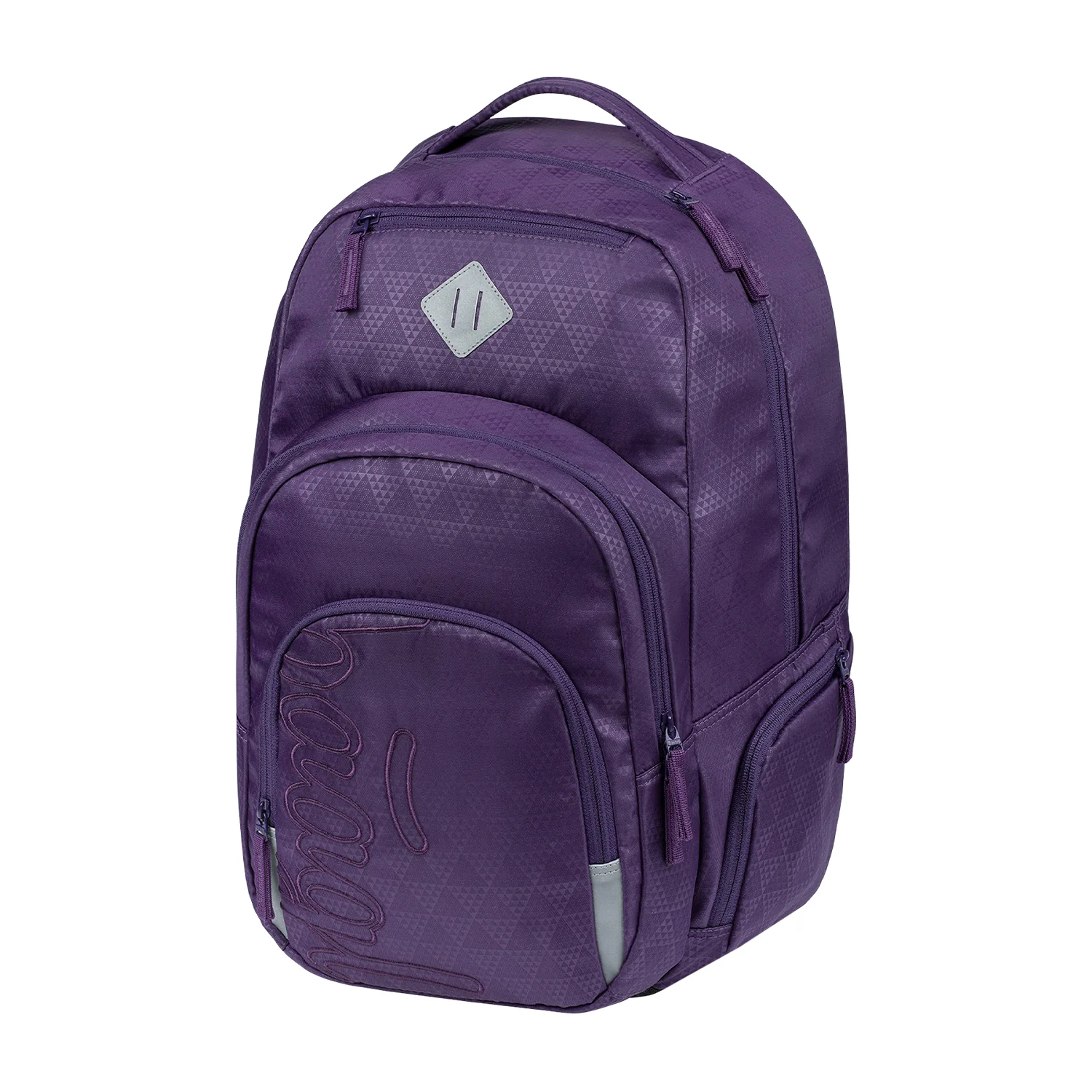 Školský batoh Coolmate Plum fialový, ergonomický