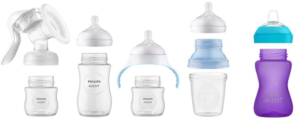 Philips AVENT Sada novorodenecká štartovacia Natural Response sklo SCD878/11 1×1 set, novorodenecká sada