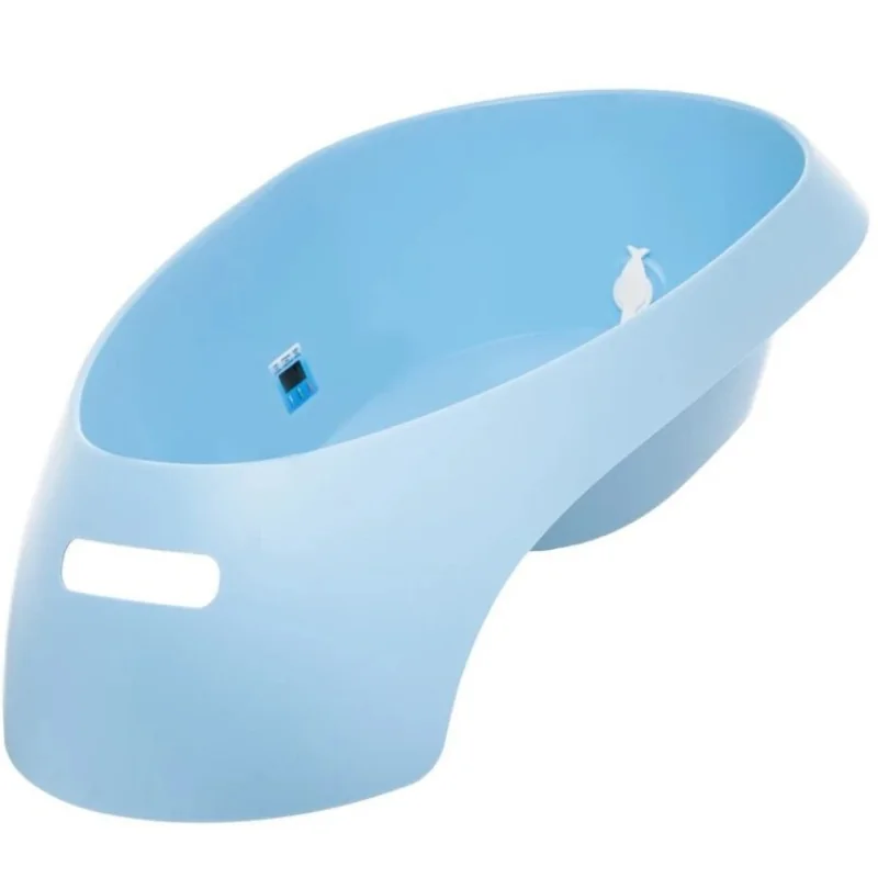 Tega Baby Teggi ergonomická detská vanička s odtokom svetlo modrá TI-004-108
