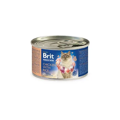 Brit Premium By Nature Cat Chicken With Rice 