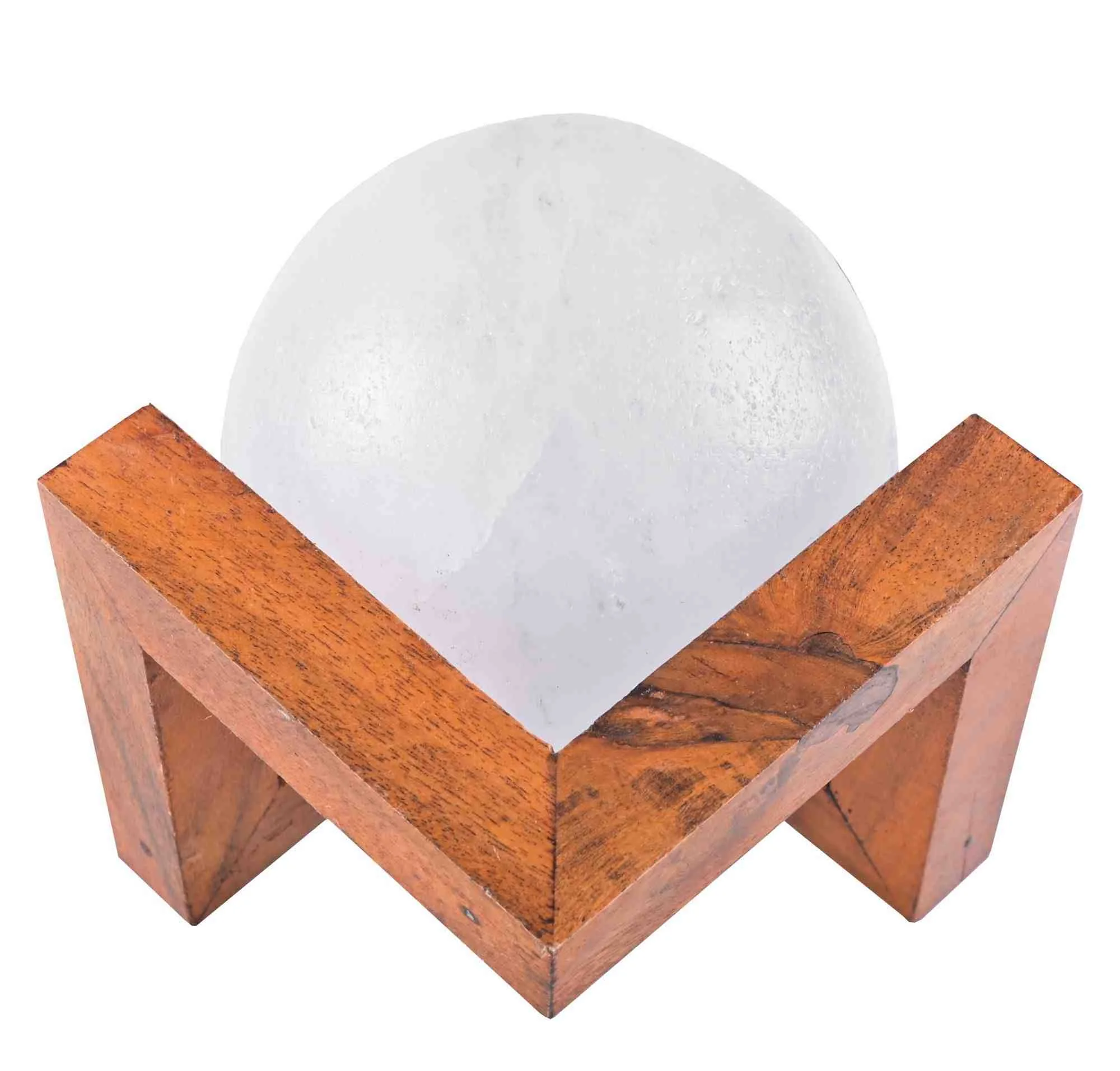 EMI Soľná lampa Mesiac do zásuvky 1×1 ks, soľná lampa