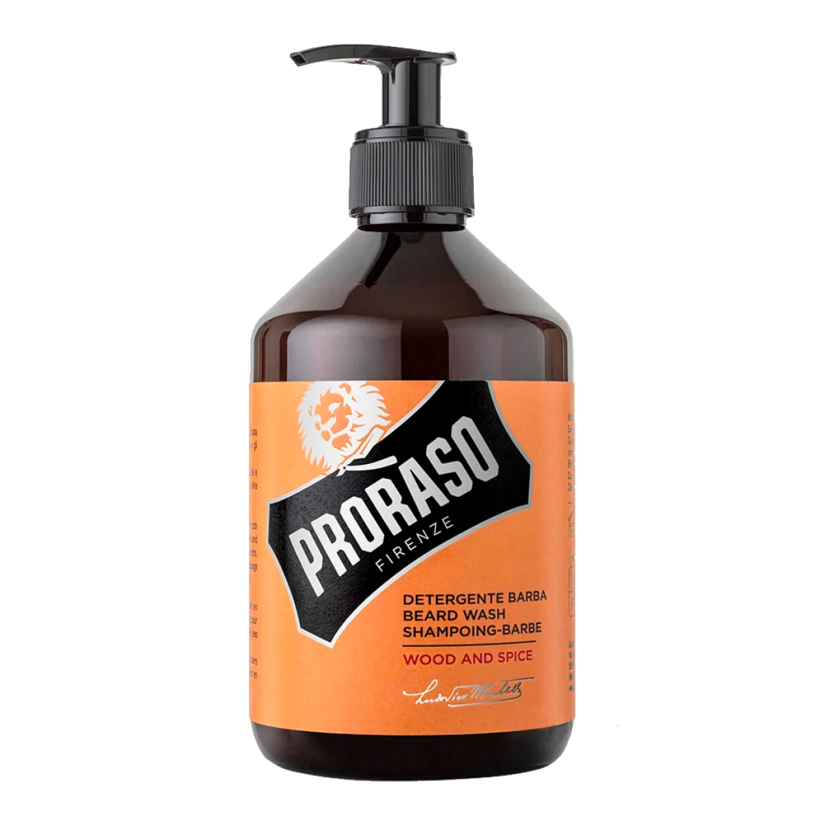 Šampón na bradu Proraso Beard Wash Wood & Spice 500 ml