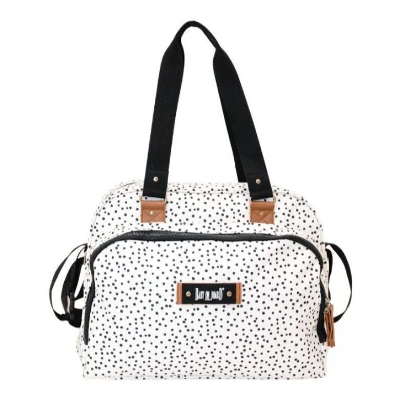 Baby on Board prebaľovacia taška Urban Dots